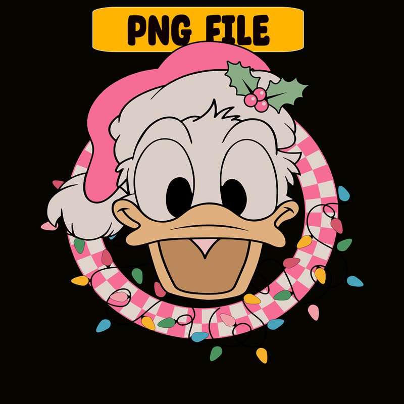 CRM15112390-Donald Pink Christmas SVG PNG DXF EPS JPG.png