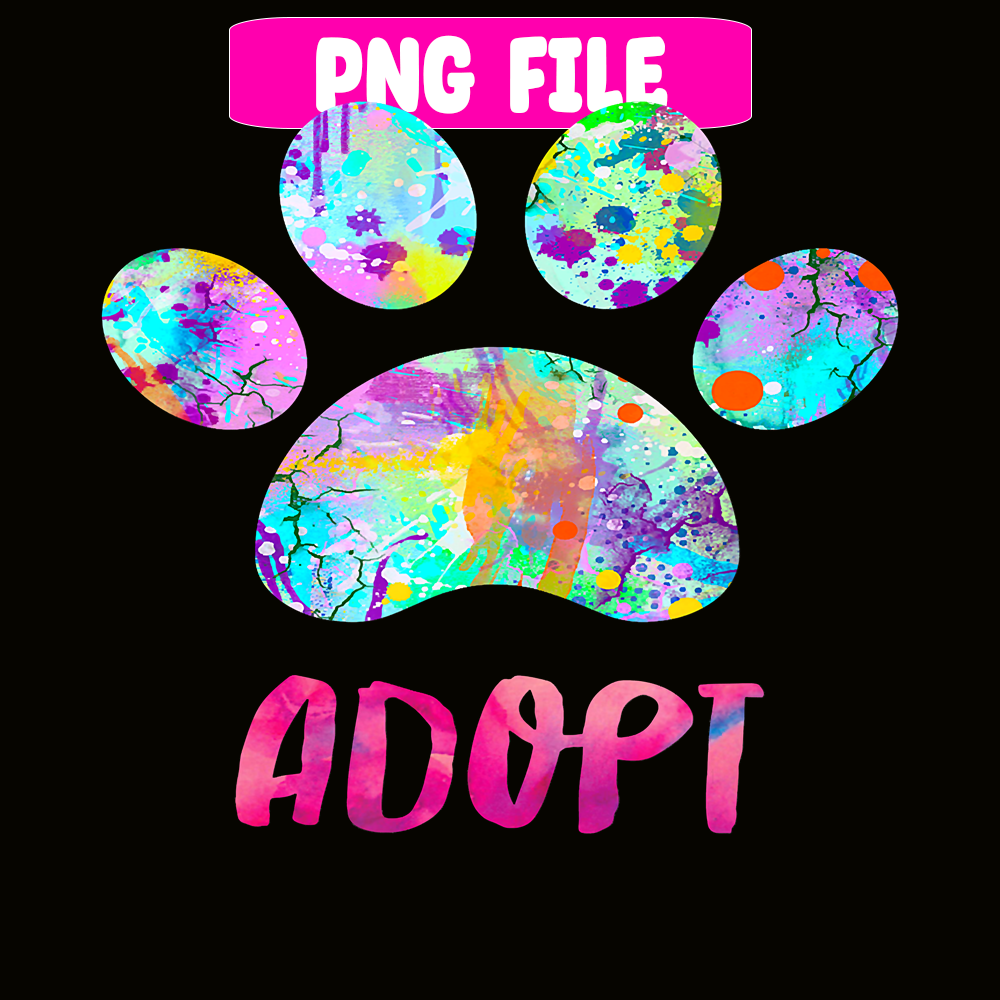 CRMD18102306-Adopt a Dog Shirt Watercolor Png, Christmas Dog Moods Png, Cute Gifts Png.png