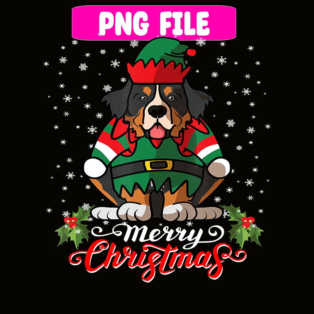 CRMD181023109-Bernese Mountain Dog Christmas Png, Christmas Dog Moods Png, Cute Gifts Png.png