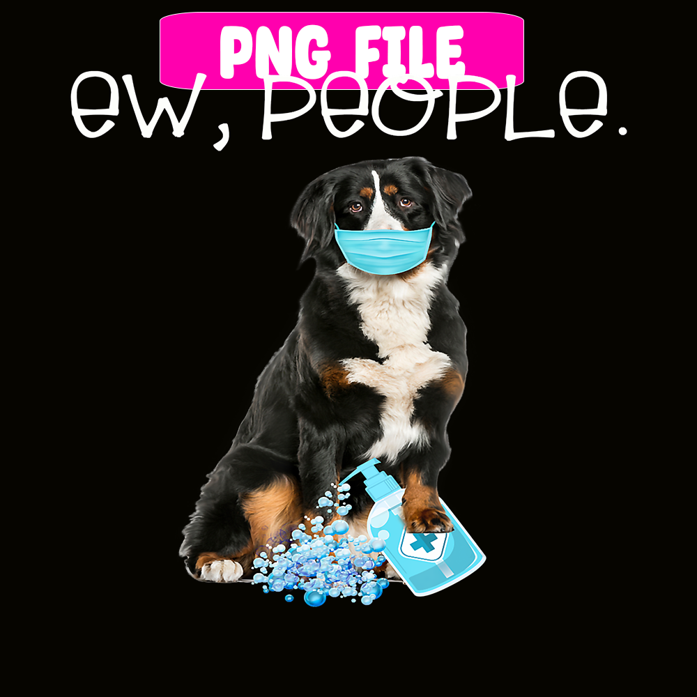 CRMD181023126-Ew People Dog Wearing A Face Mask Png, Christmas Dog Moods Png, Cute Gifts Png.png