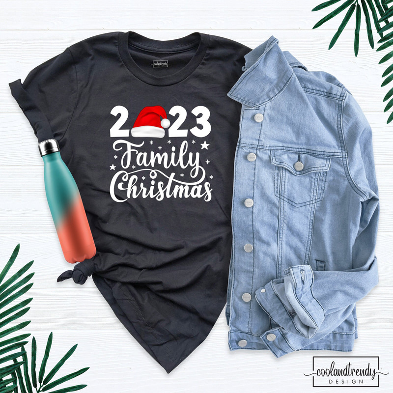 2023 Family Christmas Tee, Most Wonderful Time Shirt, Christmas Squad Shirt, Family Christmas Tee, Believe Shirt, Christmas Mama Shirt.jpg