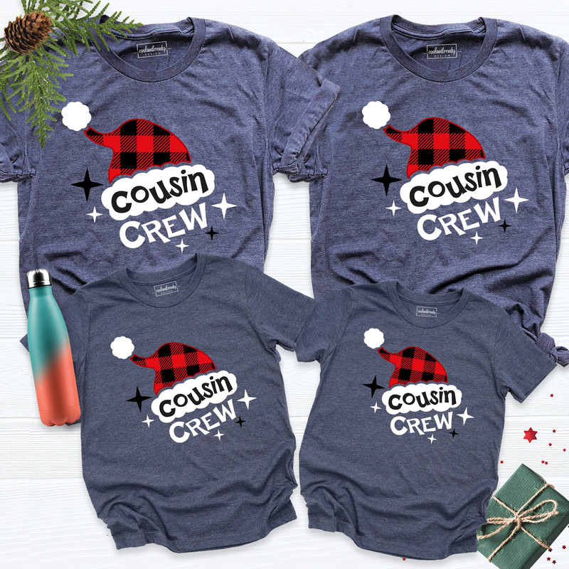 Christmas Cousin Crew Matching Tshirt, 2023 Christmas Family Shirt, Cute Christmas Tees, Cousin Christmas Shirts, Cousin Crew Shirts.jpg