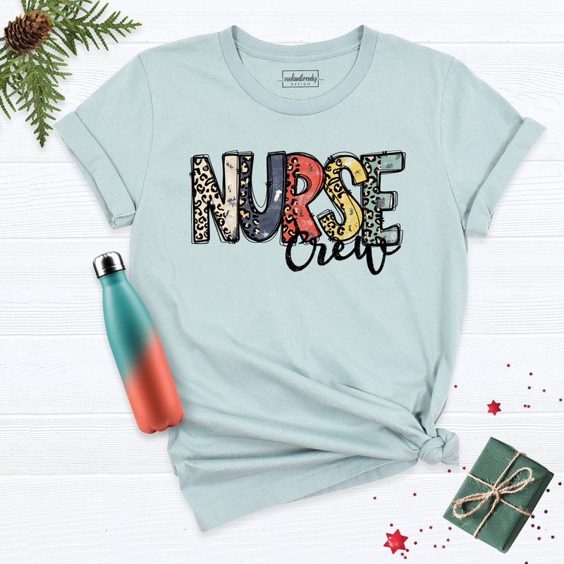 Christmas Nurse Shirt, Nurse Christmas T-Shirt, Nurse Crew TShirt, Christmas Shirt For Nurse, Christmas Nursing Tee, Nursing Outfit Shirt.jpg