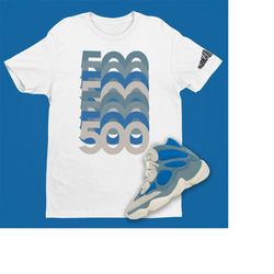 500 stacks unisex shirt to match adidas yeezy 500 high frosted blue shoes, yeezy 500 shirt, kanye shirt