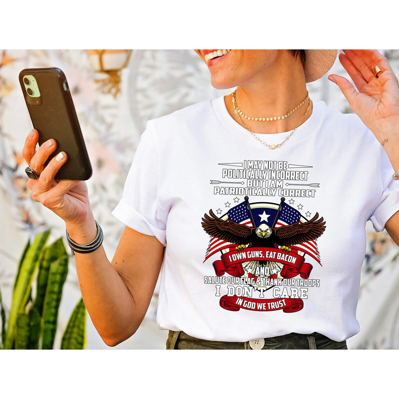 America Freedom Shirt, USA Flag Shirt, Born to Be Free T-Shirt, USA Flag Eagle, Stars, Stripes, Patriotic Gift, American Flag Eagle.jpg