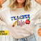 Cute Teacher Life T-Shirt with pencil and apple design, Eye Catching Apple and pencil design tees for teachers.jpg