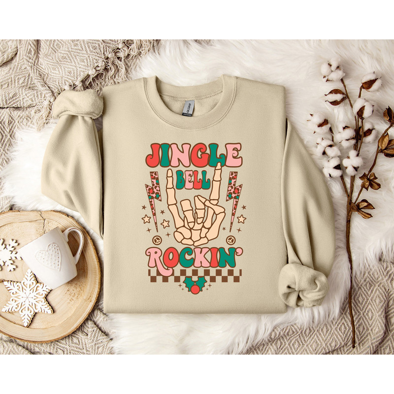 Jingle Bell Rockin Christmas Sweater - Festive Holiday Sweatshirt for All Ages, Vintage Jingle Bell Rockin Sweatshirt.jpg