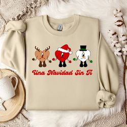 navidad celebration sweatshirt embracing the spirit of festive joy