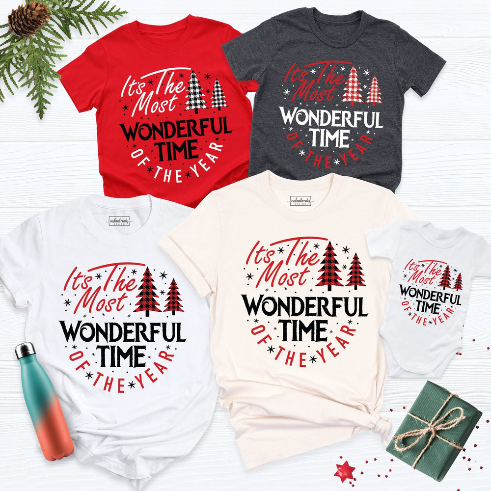 It's The Most Wonderful Shirt, Christmas Shirt, Christmas Matching Tee, Christmas Party Shirt, Autumn Shirt, Christmas Shirt, Christmas Tee.jpg