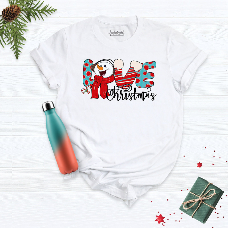 Love Snowman Christmas Shirt, Snowman Christmas Shirt, Funny Snowman Shirt, Winter Snowman T-Shirt, Christmas Shirt Snowman Tee, Xmas Shirt.jpg