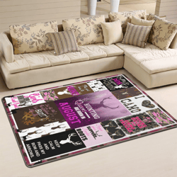 deer hunting queens limited edition rug carpet