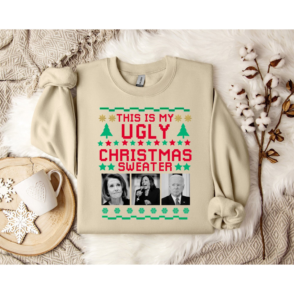 This Is My Ugly Christmas Sweater - Funny Holiday Pullover - Unisex Festive Jumper.jpg