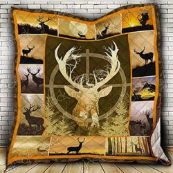 deer hunting quilt np248 block of gear