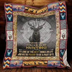 deer hunting quilt ttl229 block of gear