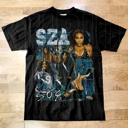 vintage style sza sos t shirt , vintage sza good days shirt , sza 90s shirt , sza new bootleg 90s unisex shirt ss88