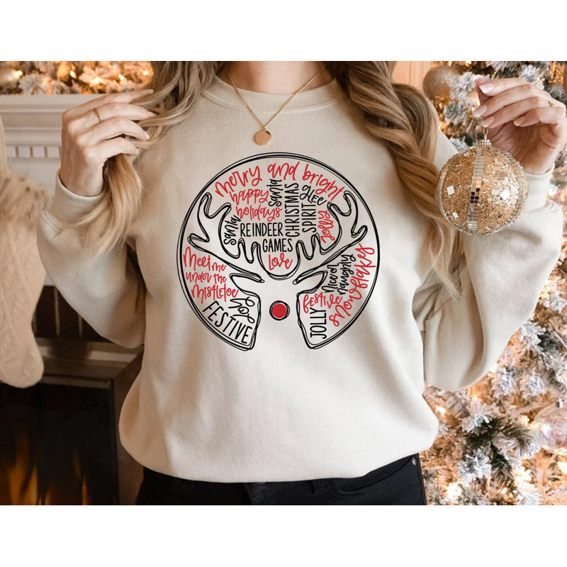 Merry Christmas Reindeer Shirt, Reindeer Shirt, Christmas Family Shirt, Christmas Shirt, Merry Christmas Shirt, Christmas Gift, Christmas.jpg