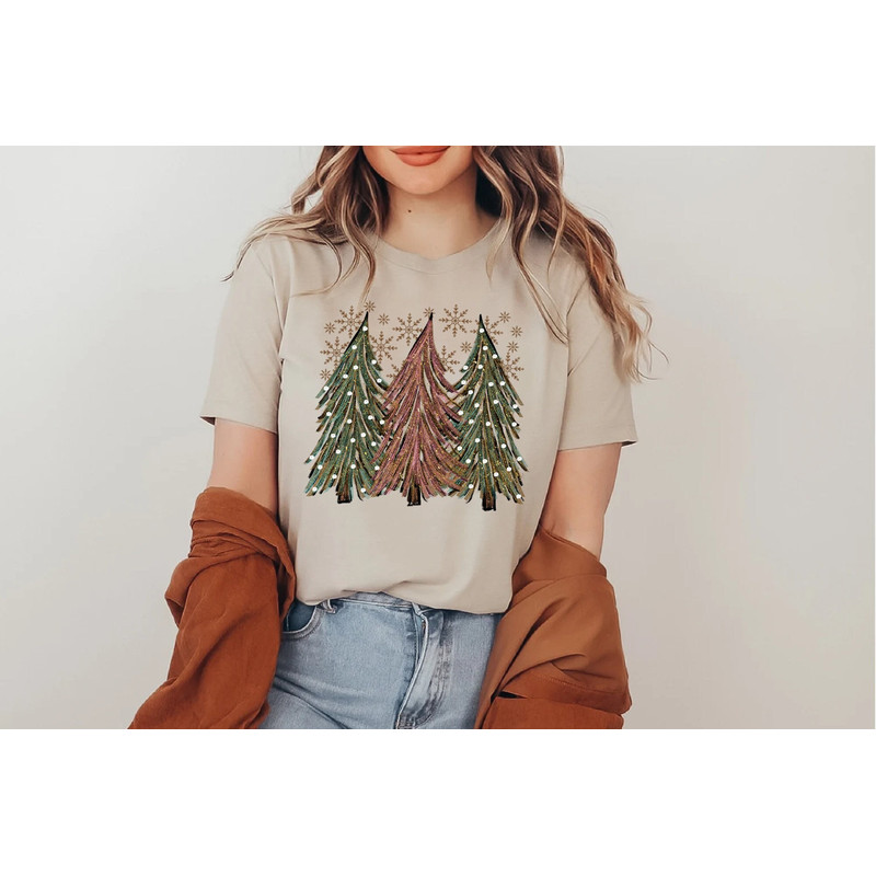 Pink Christmas Tree Shirt,Ladies Christmas Shirt,Christmas Tree Winter Shirt,Womens Christmas Shirt,Merry Christmas Shirt, Leopard Christmas.jpg