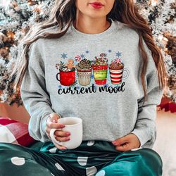 christmas coffee sweatshirt, christmas sweatshirt, christmas shirt, coffee lover gift worker winter christmas snowman la