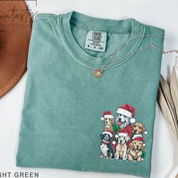 christmas dogs squad t-shirt, christmas dogs lovers shirt, iprintasty christmas, merry christmas puppy shirt, comfort co