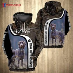 german shorthaired pointer hunting bk2003 hoodie