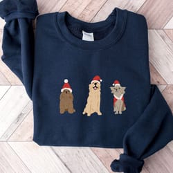 cute dog christmas sweater, christmas gift for dog owner, cute ugly christmas sweatshirt, christmas puppies sweatshirt,