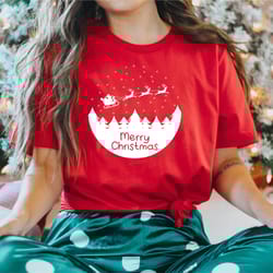 cute merry christmas deer shirt, christmas shirt, women christmas shirt, christmas gift, pine tree shirt, christmas part