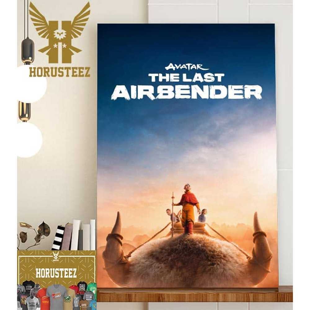 Avatar The Last Airbender 2024 on Netflix Teaser Poster Home Decor Poster Canvas.jpg