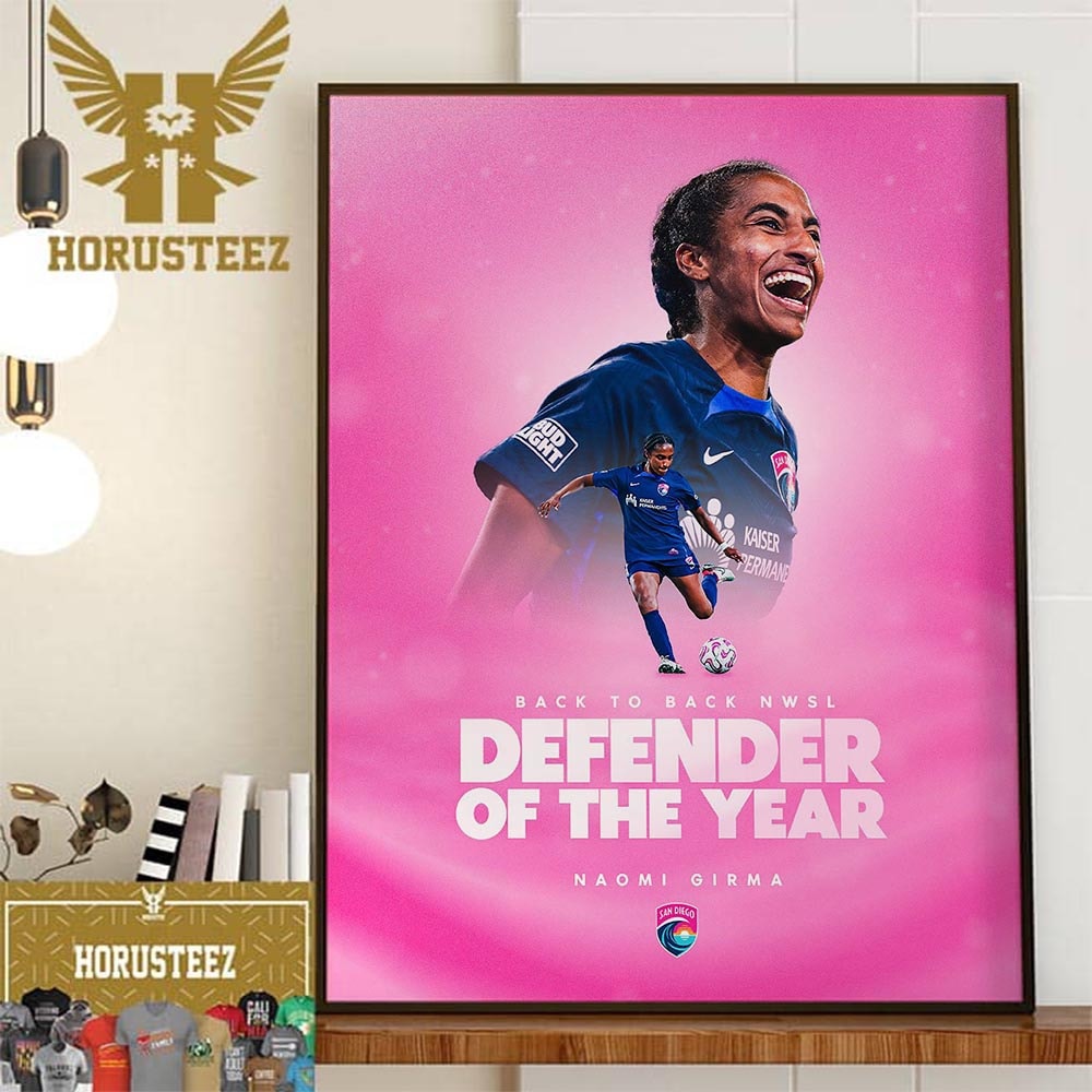 Back-To-Back Naomi Girma Is The NWSL Defender Of The Year Home Decor Poster Canvas.jpg