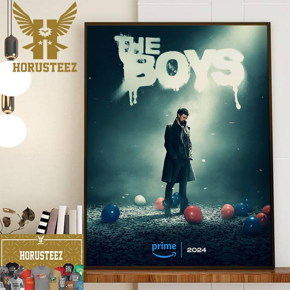 Billy Butcher In The Boys Season 4 Official Poster Home Decor Poster Canvas.jpg