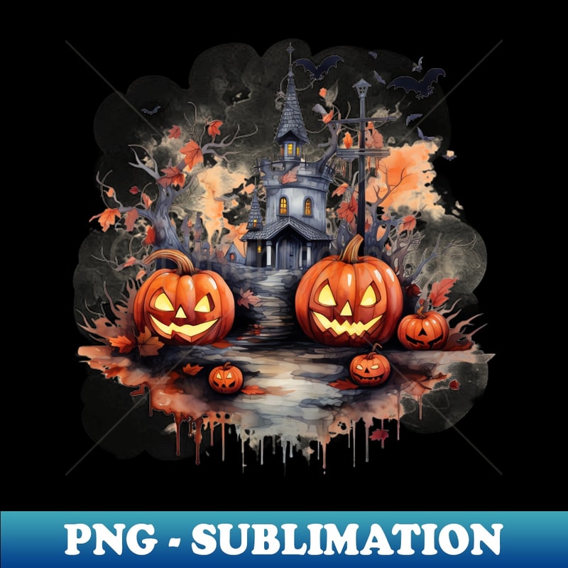 RV-8513_Scary Halloween Castle Watercolor Style 7909.jpg
