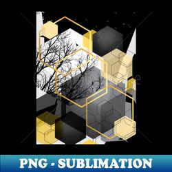 Digital Landscape - Premium PNG Sublimation File - Capture Imagination with Every Detail