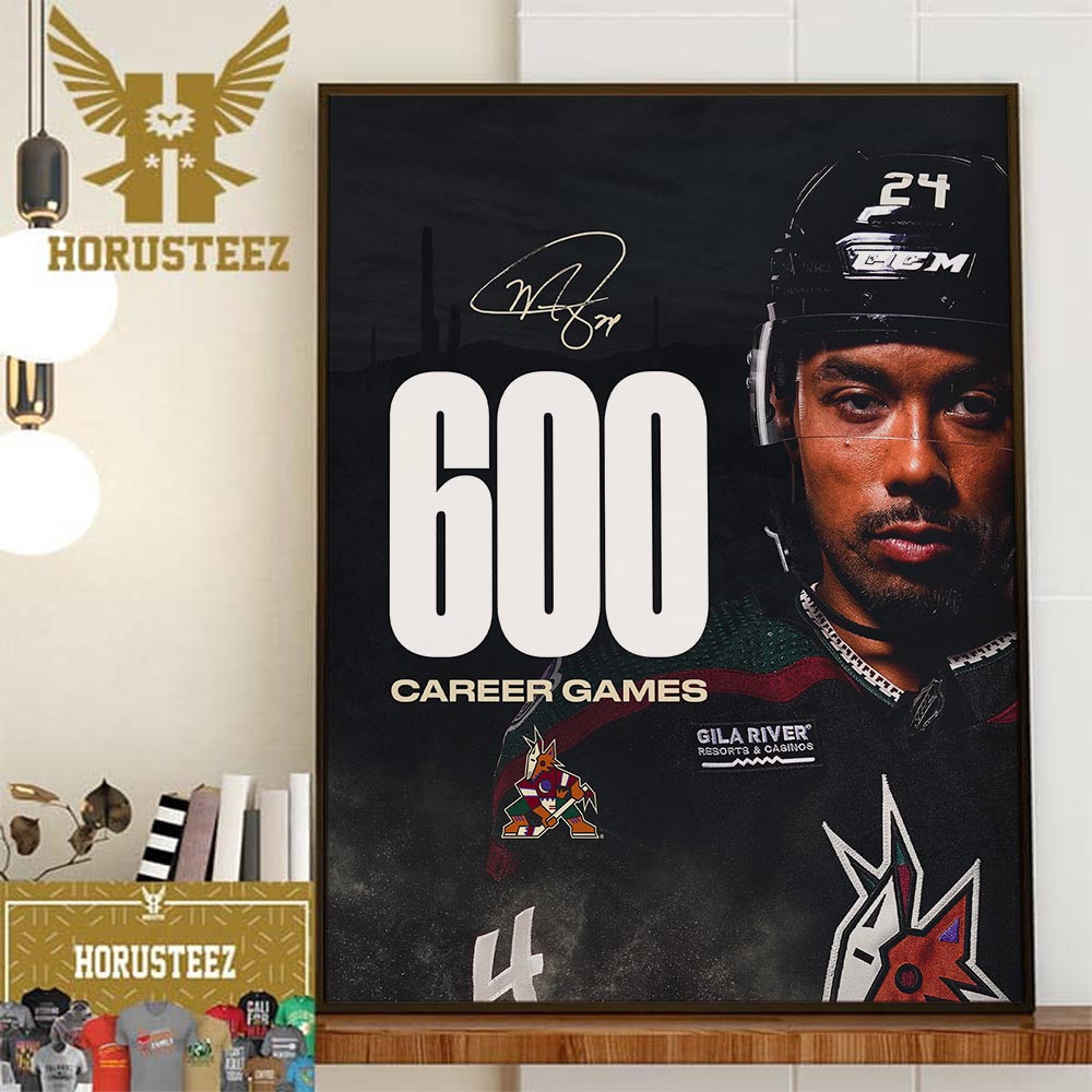 Congrats Matt Dumba 600 Career NHL Games Home Decor Poster Canvas.jpg