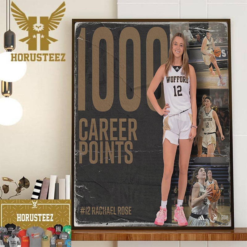 Congrats To Rachael Rose On Reaching 1000 Career Points Home Decor Poster Canvas.jpg