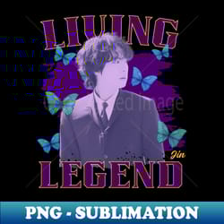 living legend jin bts - high-quality png sublimation download - bring your designs to life