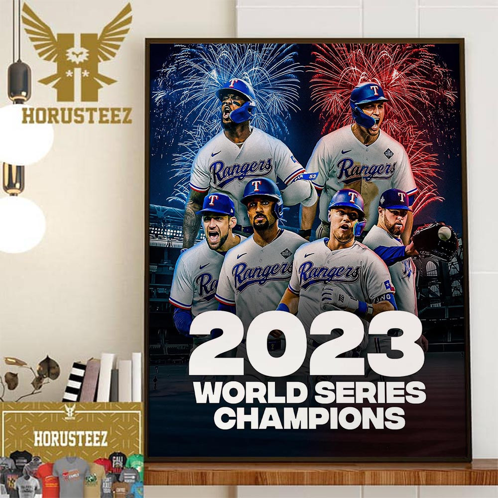 Congratulations To Texas Rangers Are Winners 2023 MLB World Series Champions Home Decor Poster Canvas.jpg