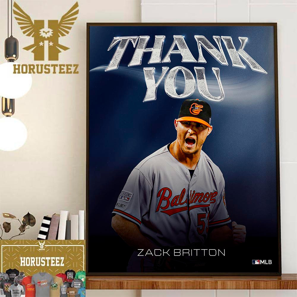 Congratulations To Zack Britton On A Great Career Home Decor Poster Canvas.jpg