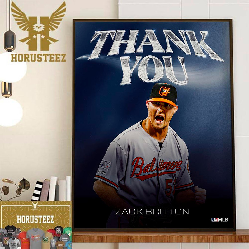 Congratulations To Zack Britton On A Great Career Home Decor Poster Canvas.jpg