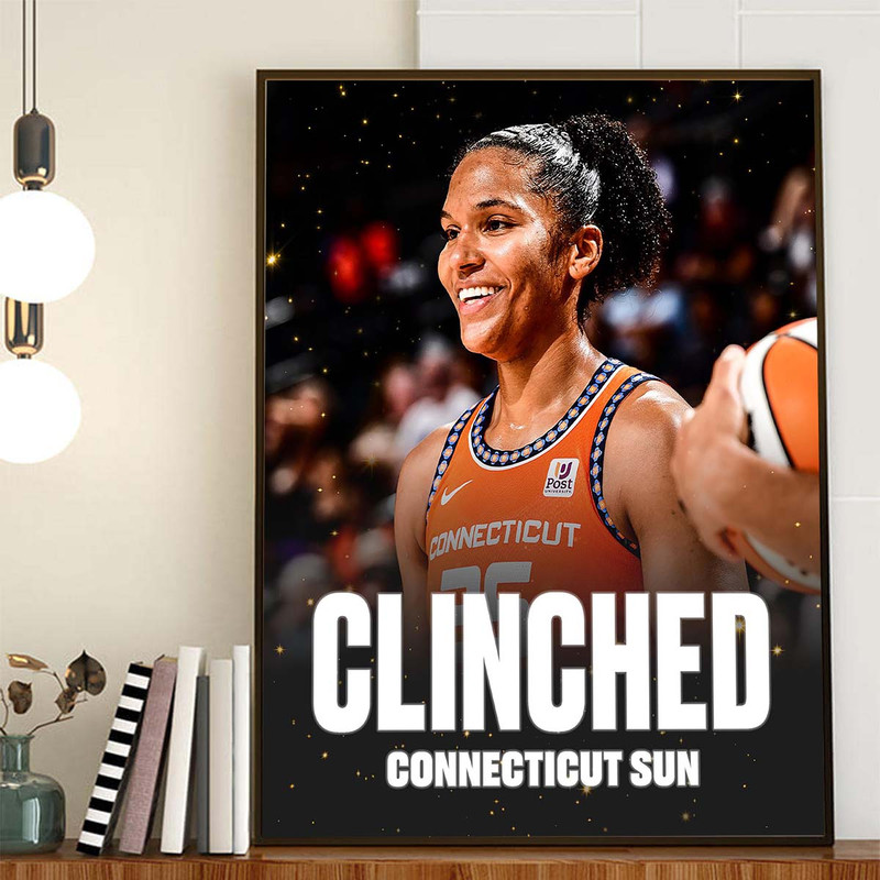 Connecticut Sun Have Clinched Their Spot In The WNBA Playoffs Home Decor Poster Canvas.jpg