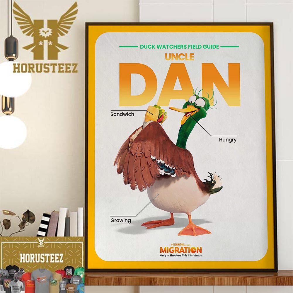 Danny DeVito Voices Uncle Dan In Migration Of Illumination Home Decor Poster Canvas.jpg