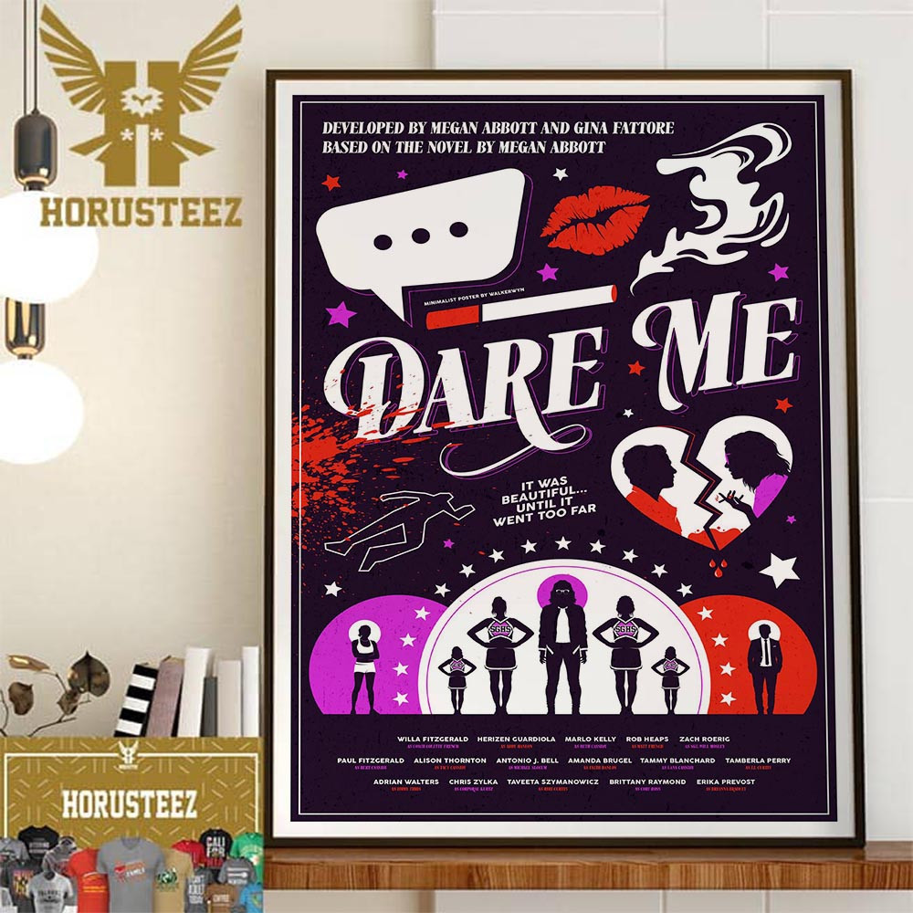 Dare Me Monday Motivation Poster Home Decor Poster Canvas.jpg