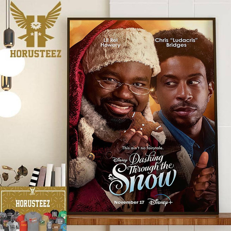 Dashing Through The Snow Official Poster Home Decor Poster Canvas.jpg