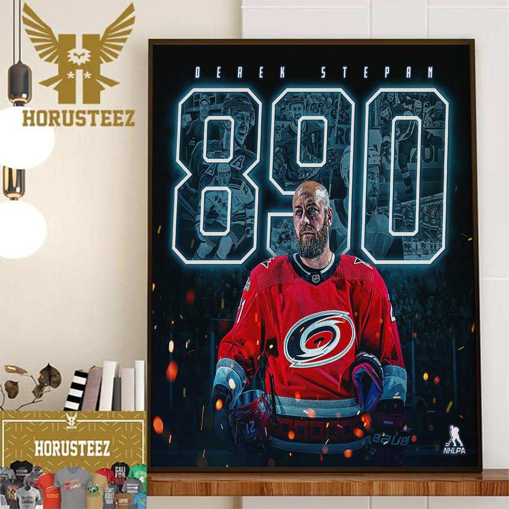 Derek Stepan Announced Retirement NHL With 890 Regular-Season Games Home Decor Poster Canvas.jpg