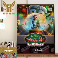 diary of a wimpy kid christmas cabin fever of disney official poster home decor poster canvas