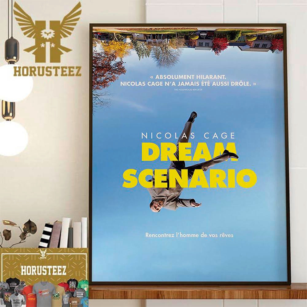 Dream Scenario Official Poster Home Decor Poster Canvas.jpg