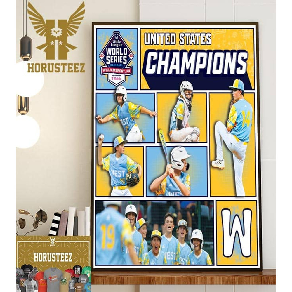 El Segundo Are The 2023 Little League Baseball World Series US Champions Home Decor Poster Canvas.jpg