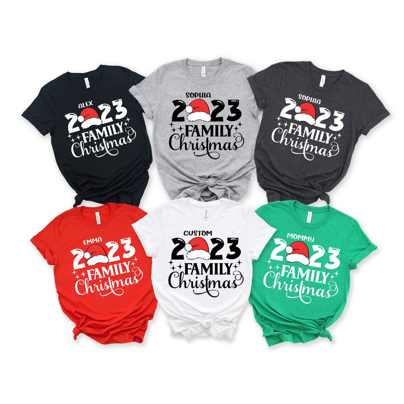2023 Family Christmas Shirts, Matching Family Christmas Shirts, Christmas Group Shirt, Christmas Party Shirt, Matching Xmas Tees, Christmas.jpg