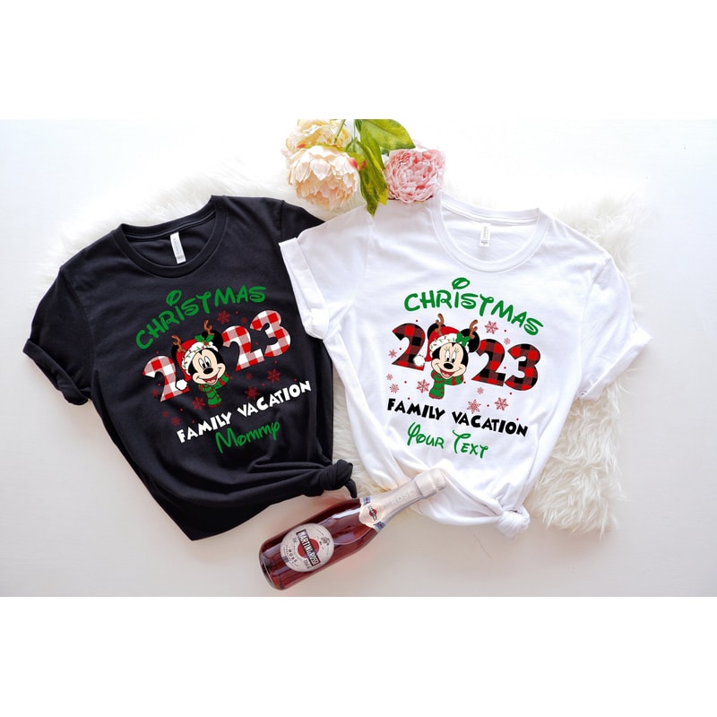 Christmas 2023 Family Vacation Disney Shirt, Christmas Sweatshirt, Disney Family Christmas Matching Shirt, Disney Christmas Shirts, Disney.jpg