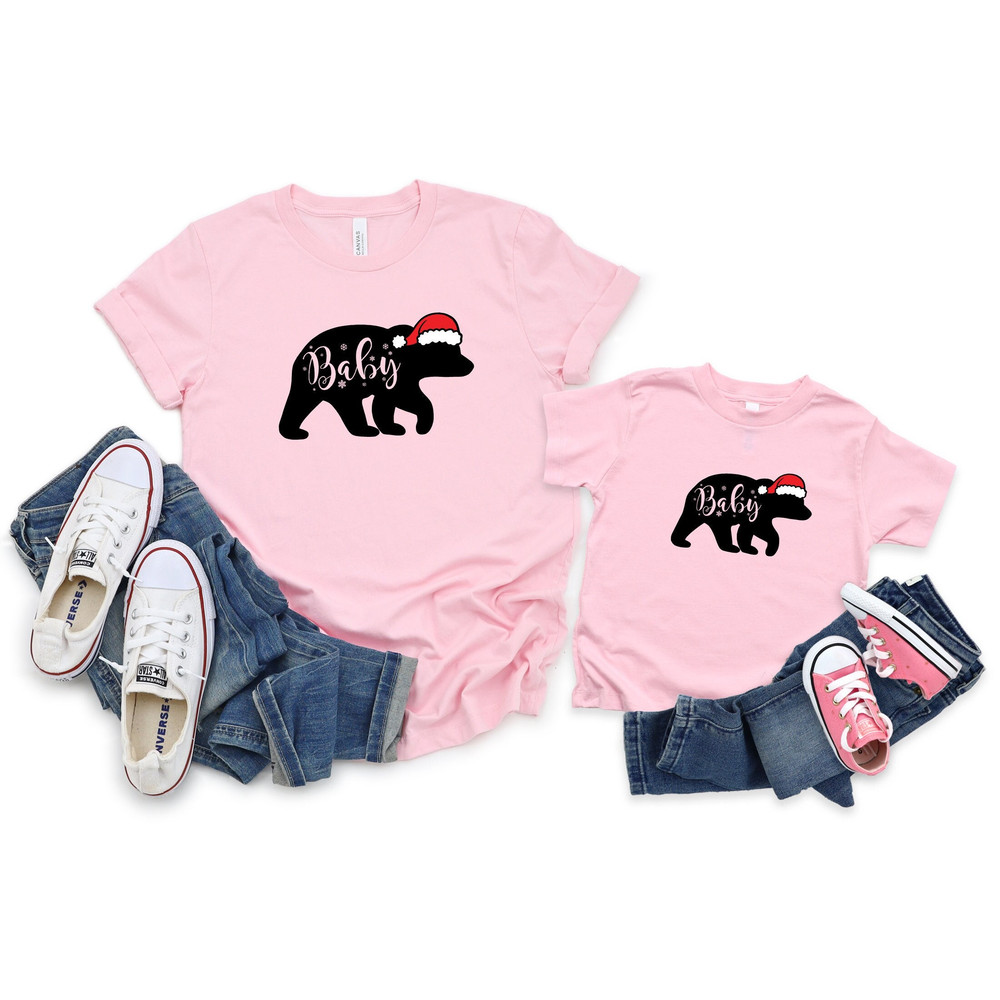 Christmas Baby Bear Shirt, Christmas Shirts, Christmas Santa Bear Shirt, Baby Christmas Shirt, Christmas Gift Kids, Cute Christmas Shirt.jpg