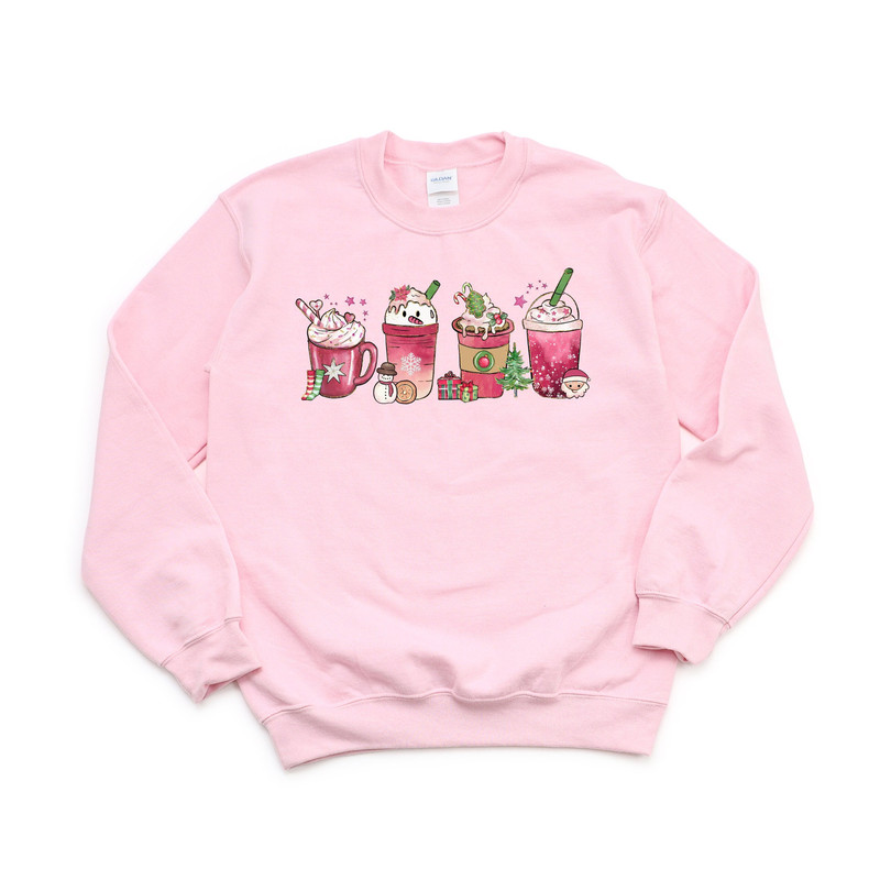 Christmas Latte Sweatshirt, Coffee Lover Shirt, Cute Christmas Coffee Sweatshirt, Christmas Shirts, Coffee Shirts, Cute Christmas Shirts.jpg