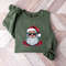 Cool Santa Christmas Sweatshirt, Christmas Shirts, Christmas Gift, Beard Santa Glasses Shirt, Christmas Party Shirt, Christmas Gift for Dad.jpg